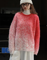 Gradient wool sweater_BDHL5139