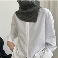 High Neck Type Knit Neck Warmer 5613