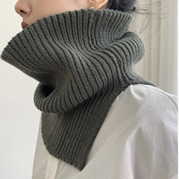 High Neck Type Knit Neck Warmer 5613