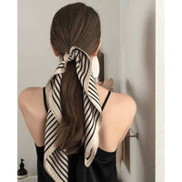 Striped scarf 5758