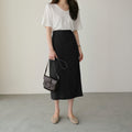 High Waist Natural Skirt_5704