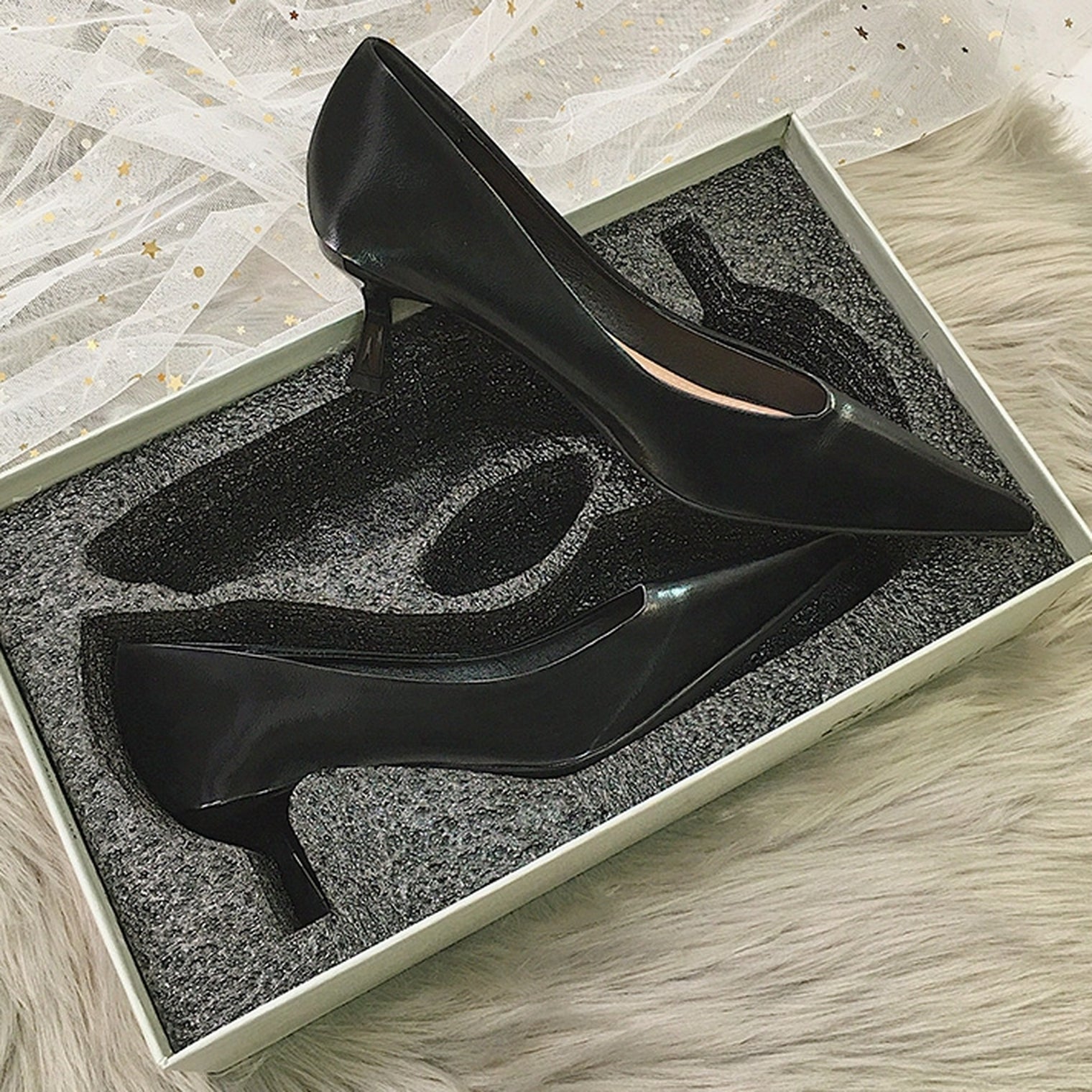 Pointed Toe Plain Pumps 5292