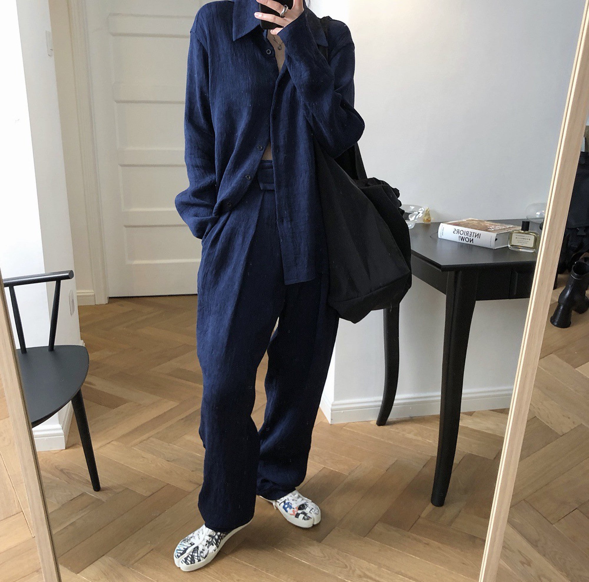 Slender Pleated Shirt_5556