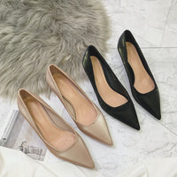 Pointed Toe Plain Pumps 5292