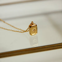 Square crystal candy necklace 5514